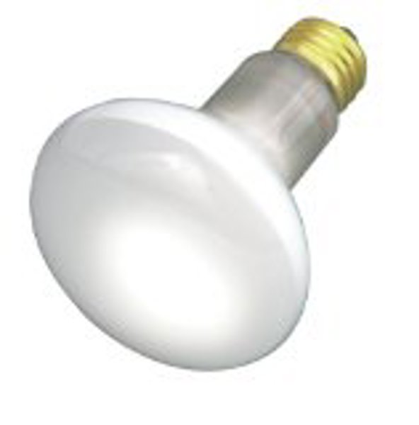 Satco S3210 R20 Frost Incandescent Bulb 30 Watts Medium Base 185 Lumens 2000 Average Rated Hours Frost