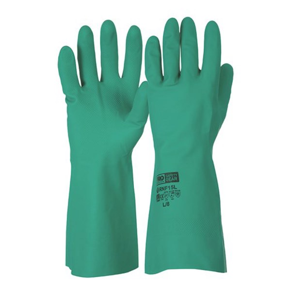 Diamond R Fertilizer Co. Inc DIAR G1000 Green Chemical Gloves Green