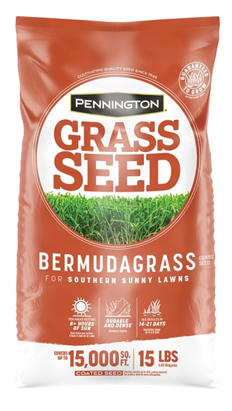 Pennington Seed 100523123 Bermuda Grass Seed 15 Lb Capacity 7 to 21 Days Germination Time