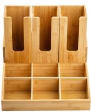 12689 Condiment Caddy Bamboo