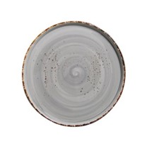 AW-8758G 11 In Gray Round Plate