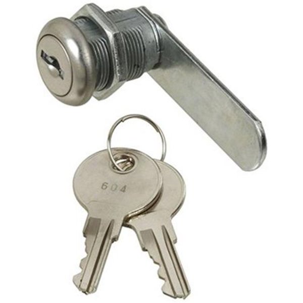 National Hardware N185-280 Utility Lock 1/2 In Chrome