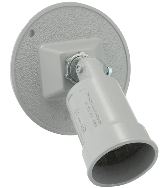 HUBBELL ELECTRICAL PRODUCTS 5624-5 Round Cover 3-21/64 In for 75-150 Watt PAR 38 Lamps