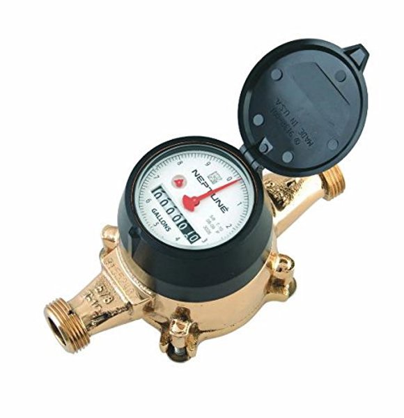 DACO WORLDWIDE C700-34 T-10 Neptune Direct Read Water Meter 5/8 In x 3/4 In Low Lead