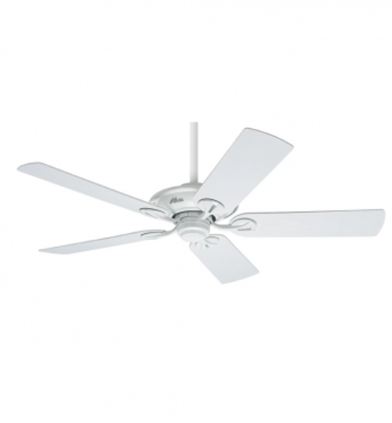 Hunter Fan Company 50186 Ceiling Fan 52 In White