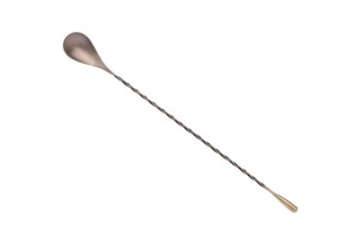 M37012ANG 11-3/16 In Antique Gold Bar Spoon
