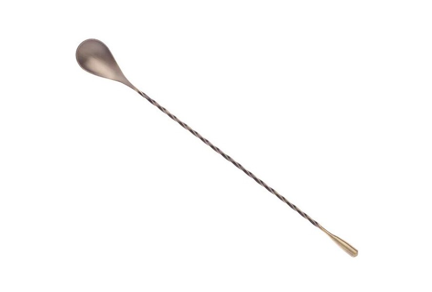 Mercer Culinary M37012ANG Classic Bar Spoon 11-3/16 In Antique Gold