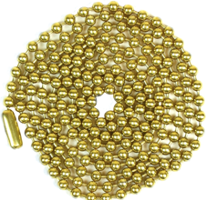 94992 Brass 3 Ft Beaded Chain