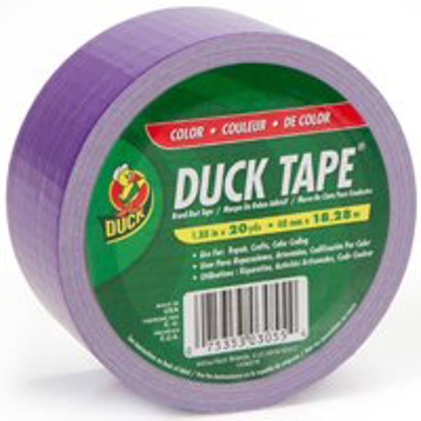 Shurtech Brands 283138 Duct Tape 1.88 In X 20 Yd 8 Mil Vinyl Backing Purple