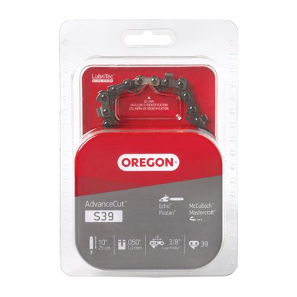 Oregon Cutting Systems S39 Replacement Chain Saw Chain 10 In