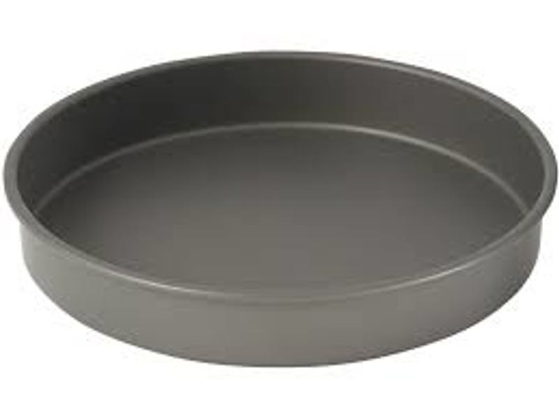 Winco HAC-102 Cake Pizza Pan 10x2 Hard Teflon