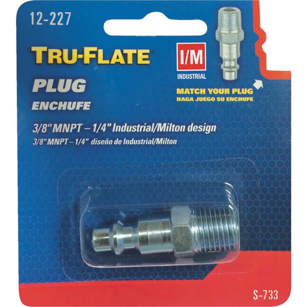 PLEWS/EDELMANN 12-227 Male Plug 3/8 In Steel