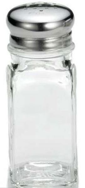 Tablecraft 154S&P Square Shaker 2 Oz