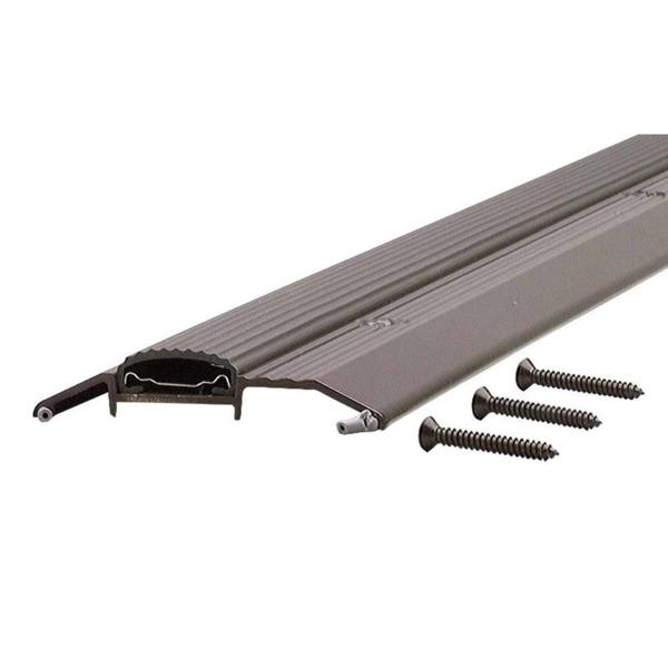 M-D Building Products 10116 Threshold 3-3/4 In X 36 In Deluxe Low Heavy Duty with Replaceable Vinyl Insert