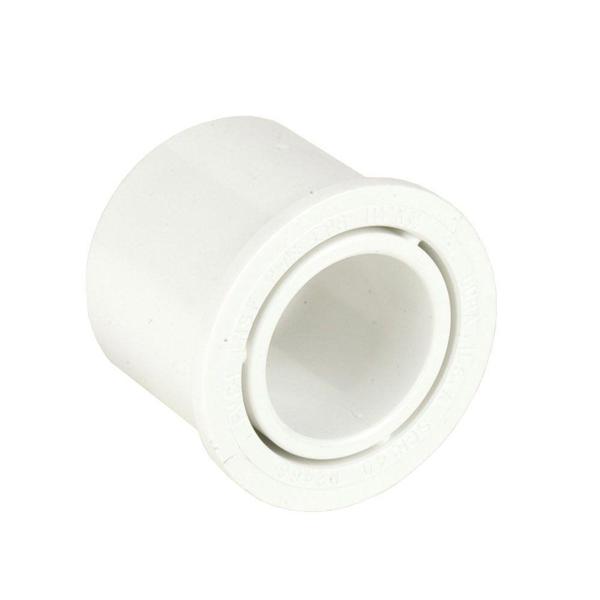 LASCO CARICAP 437-582 Bushing Reducer 8 X 4 Red