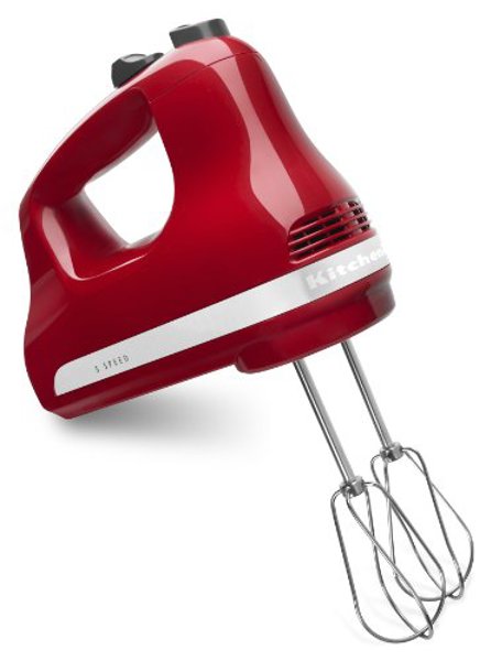 KitchenAid KHM512ER Hand Mixer 5-Speed Ultra Power Empire Red