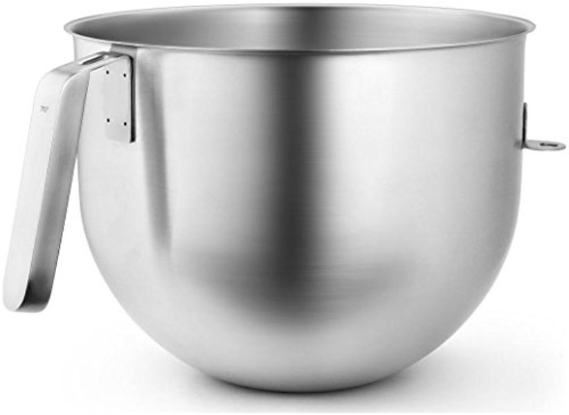 KitchenAid KSMC7QBOWL Bowl 7 Qt NSF Certified Stainless Steel with Hook Handle