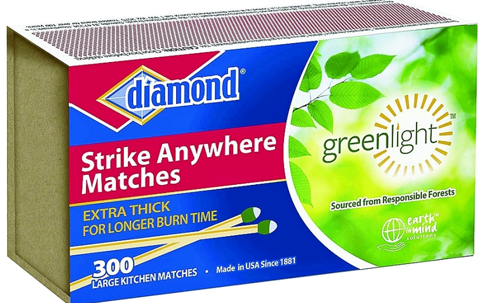 Royal Oak 533378863 Pantry Matches 300 Stick Traditional Diamond Shape