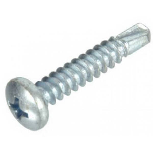 Hillman Group 560276 Screw 8-18 X 1 Hex Washer Head Phillips/Flat Head