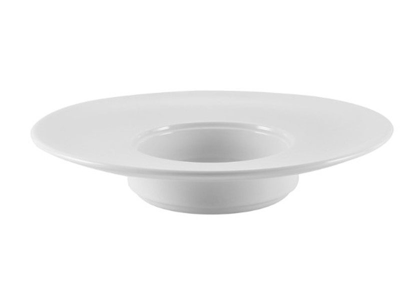 CAC China RCN-309 Wide Rim Pasta Bowl 5 Oz 9 In White Porcelain