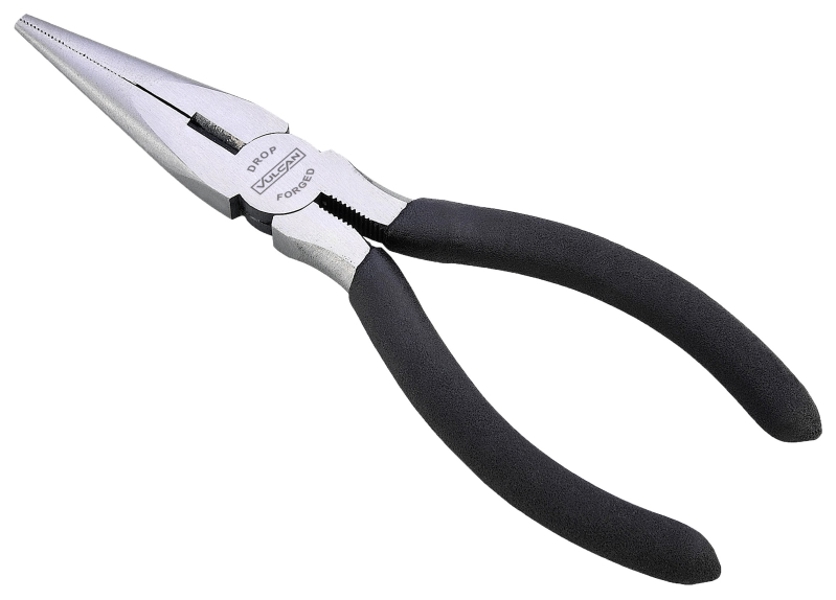 VULCAN PC920-33 Long Nose Plier 6 In 1.2 Mm Cutting Capacity Matte Grip Handle