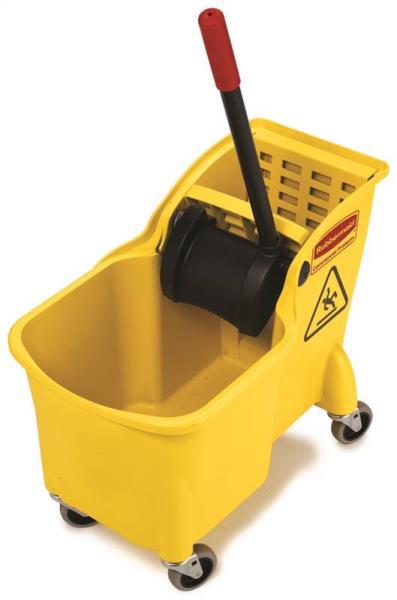 Rubbermaid 1887304 Mop and Bucket Wringer Tandem Yellow