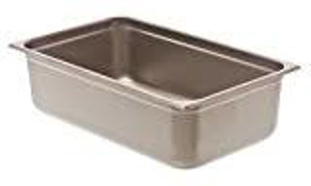 6"DEEP Browne Foodservice 22006 Full Size Anti-Jam Pan 6 In Deep