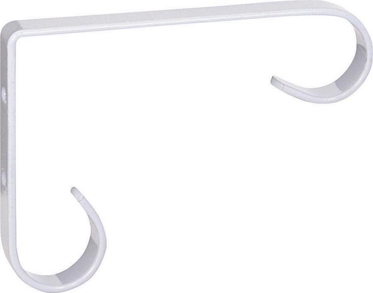 Mintcraft GB0183L Steel Wall Mounting Plant Bracket 4-1/4 In White