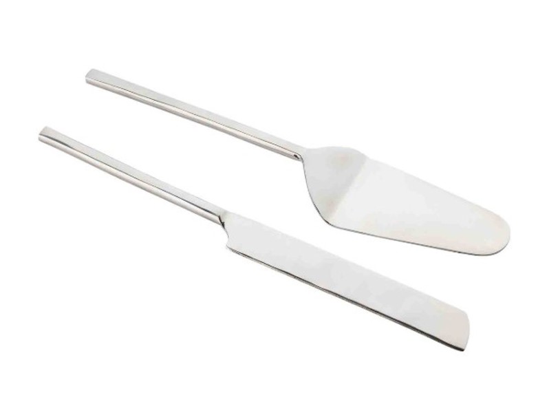 Tablecraft 12297 Cake Serving Set Stainless Steel