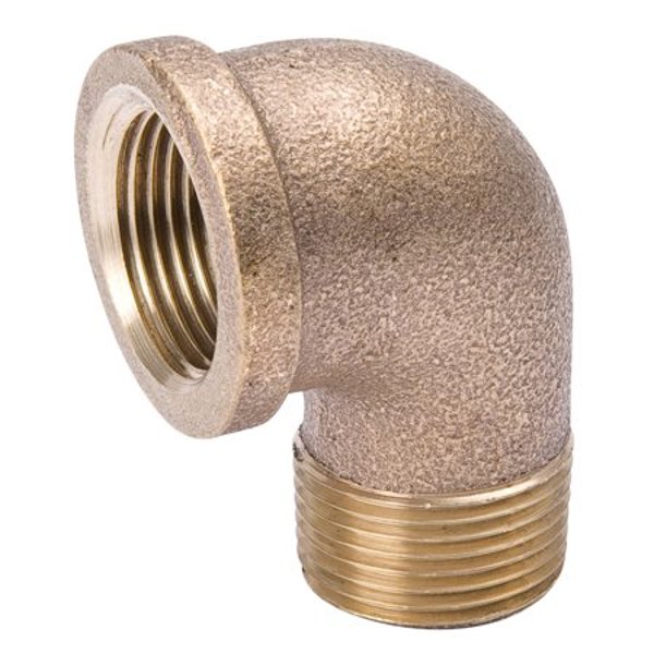 B&K INDUSTRIES 452-004NL Elbow Pipe 3/4 Inch Red Brass Street Elbow