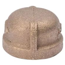 457003NL Red Brass Pipe Cap