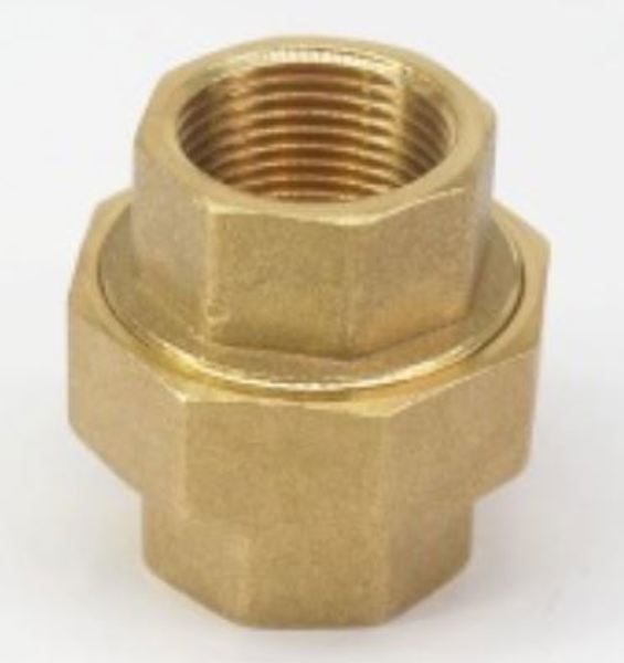 B&K Industries 459-004NL Pipe Union 3/4 In FIP Red Brass
