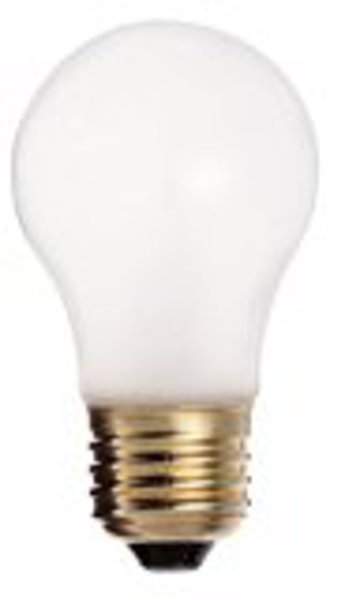 Satco S3720 A15 Clear Incandescent Light Bulb 40 Watts 290 Lumens Medium Base 2500 Average Rated Hours