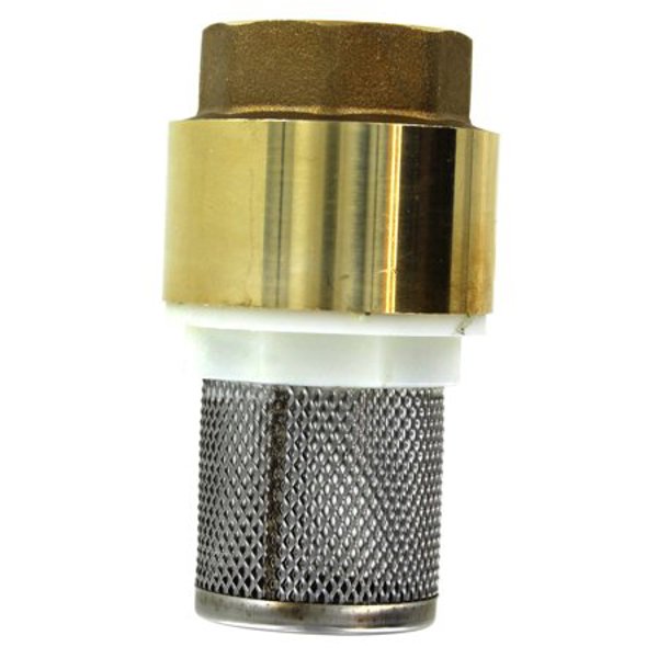 B&K Industries 101-327NL Foot Valve 1-1/2 In Brass