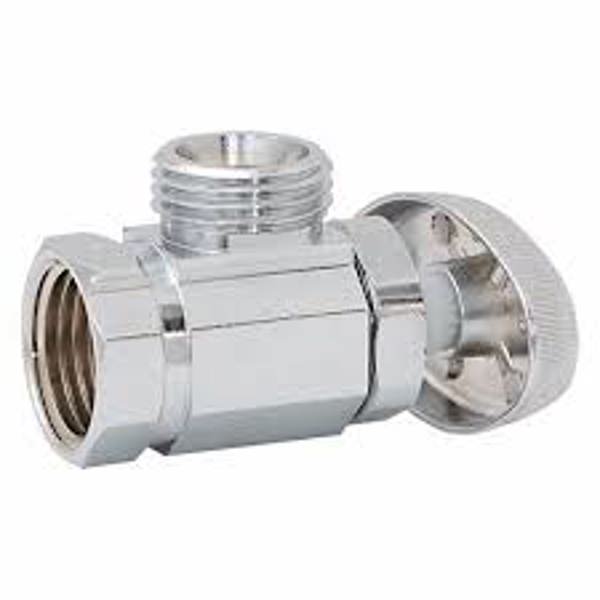 Eastman 04329 Angle Stop Valve 1/2IPS X 1/2OD X 7/16 In Chrome