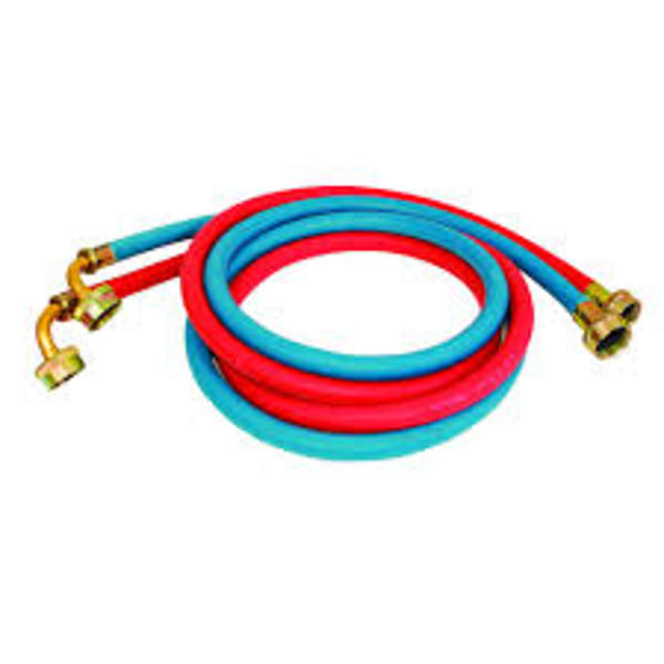 Eastman 60318 6 In X Elbow Red/Blue Washing Machine 1 Pair