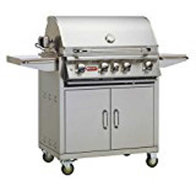 Bull Outdoor 44000 Gas Grill with Cart 75000 BTU with Lights