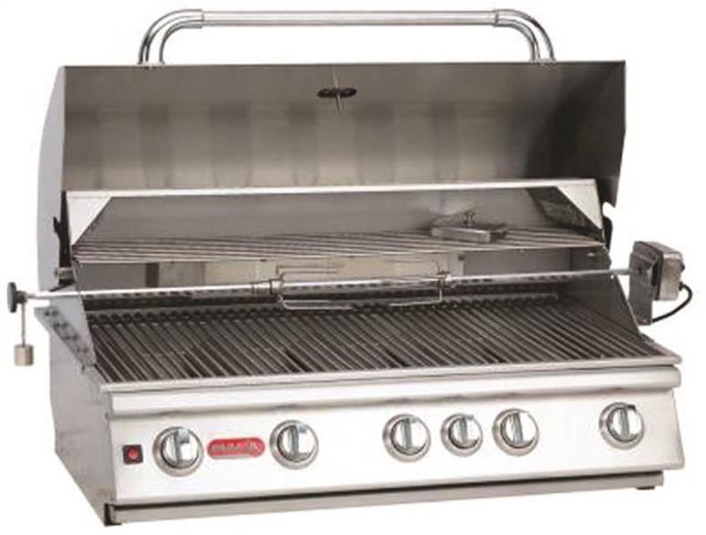 Bull Outdoor 57568 Drop-In BBQ Grill Head 90000 BTI 1026 Sq In 304 Stainless Steel