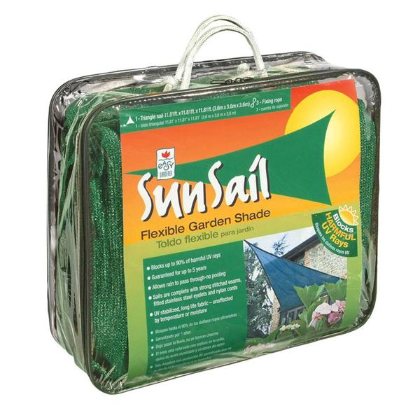 Easy Gardener 10909 Triangle Sunsail 11.8 X 11.8 X 11.8