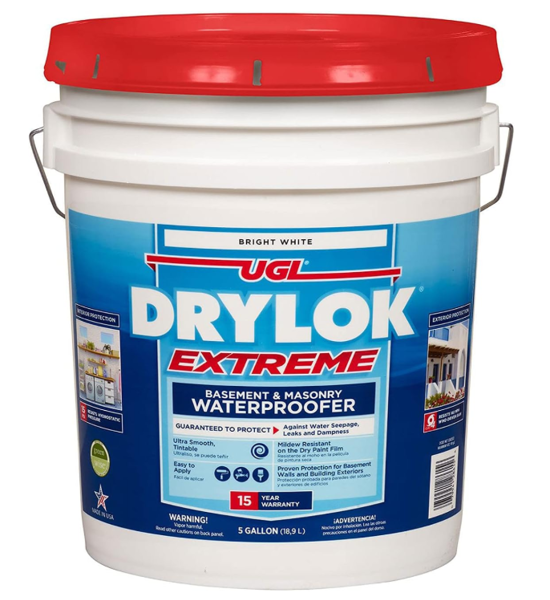United Gilsonite 28615 Masonry Waterproofing Paint 5 Gal White