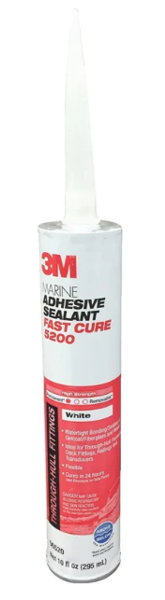 3M 06520 Fast Cure Marine Adhesive Sealant 10 Oz