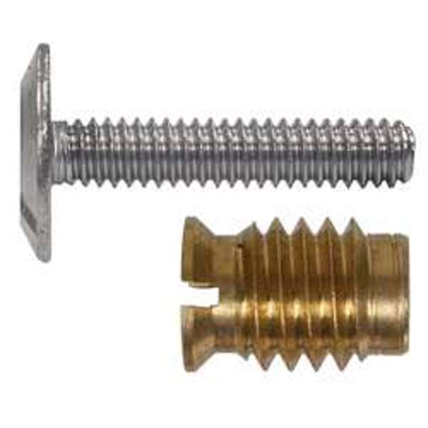 Hillman Group 707330 Combo Sidewalk Bolt 1/4 In x 1 In Stainless Steel