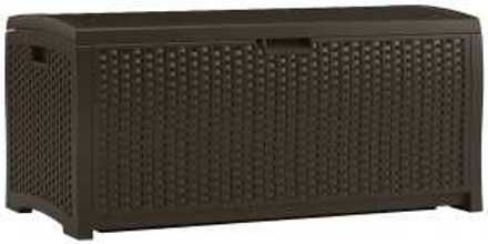 DBW7300 73 Gal Large Wicker Deck Box