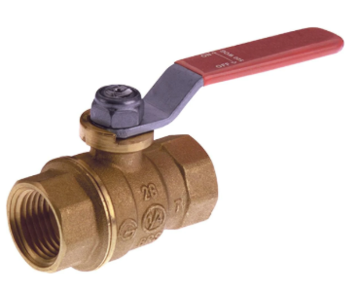 B&K Industries 107-404NL Brass Valve Ball 3/4 In
