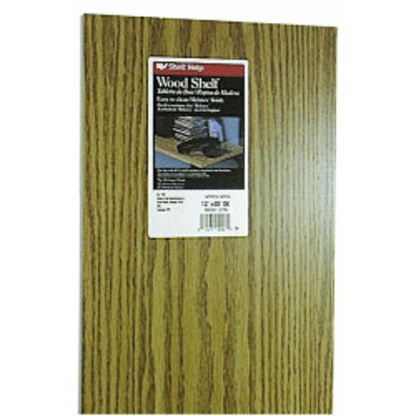 Knape & Vogt MFG 1980OK12X48 Decorative Shelf Board 12X48 Regular Duty 5/8 In Prefinished Oak
