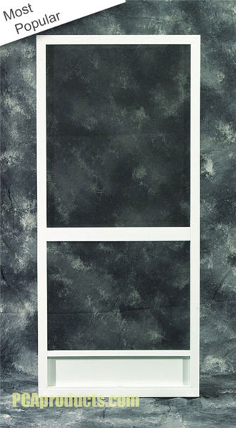CSI ASDA1003068IS White Screen Door 3/0 X 6/8 Interior Style A-100