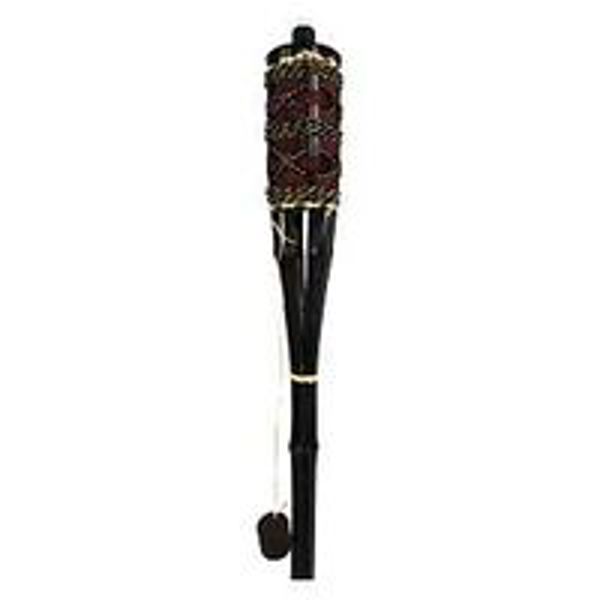 Seasonal Trends Y2569 Bamboo Torch 5 Ft Brown and Mahogany Finish Fiber Glass and Metal