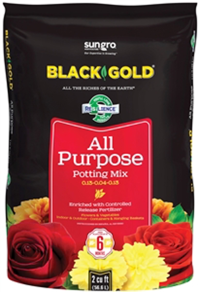 Sun Gro Horticulture DI 14101022CFLP Potting Soil Black