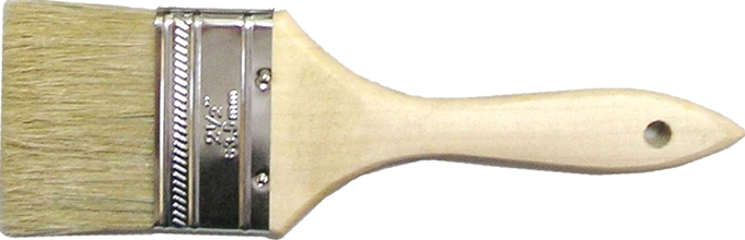 150025 Paint Chip Brush Plain-Grip Handle
