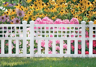 GVF24 Grand View Resin Fencing Single Sections